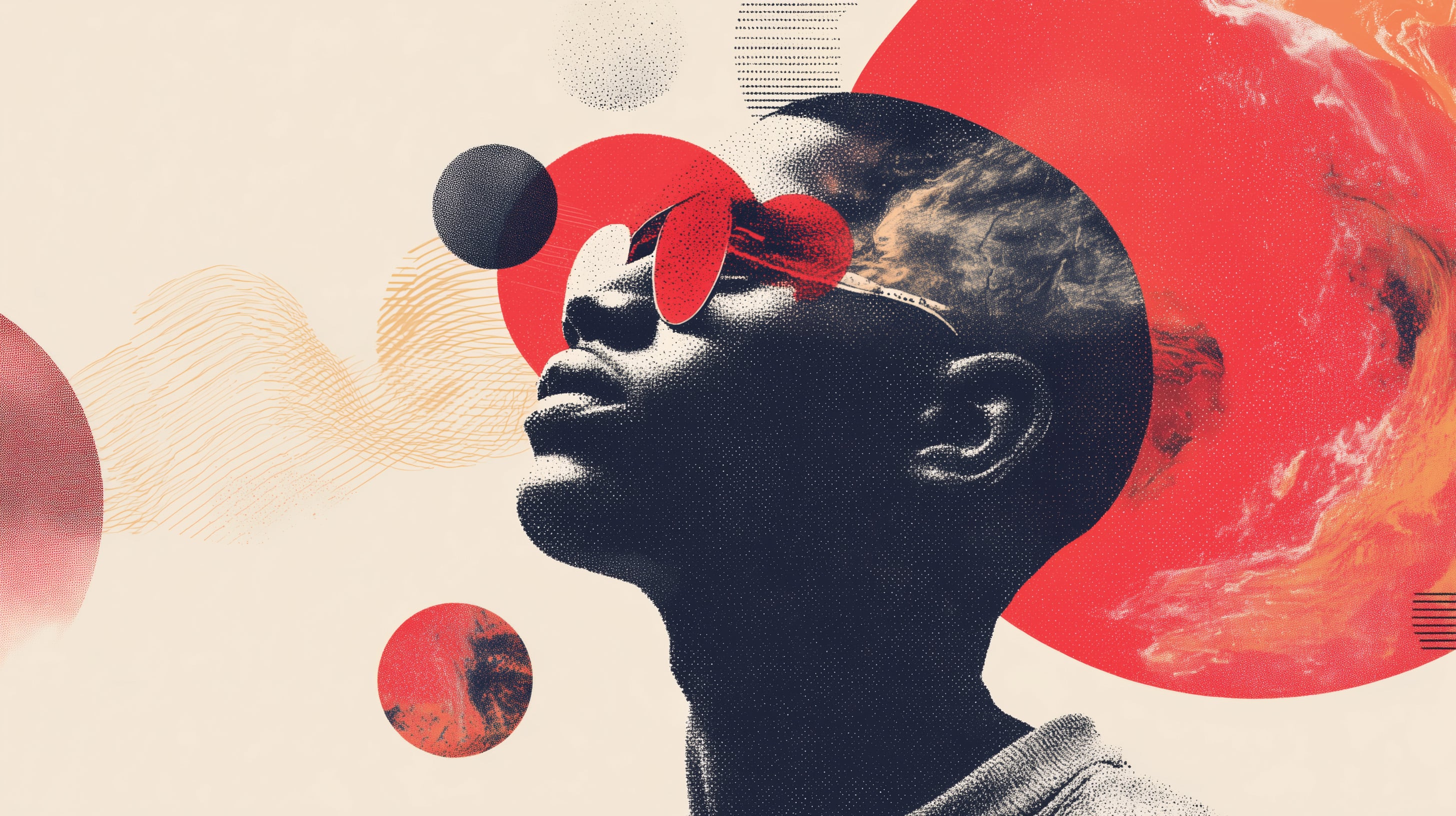 Person looking towards goal